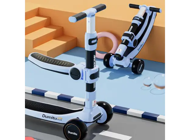 საბავშვო სკუტერი Dumitu plus 006SKU-SKY, 5 image