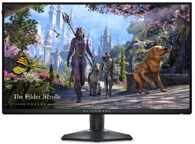 მონიტორი DELL 27" AW2725QF 2xHDMI, DP, USB, IPS, 3840x2160, 180Hz, 0.5ms, DCI-P3 95%, G-SYNC, AdaptiveSync, Pivot, HDR 600