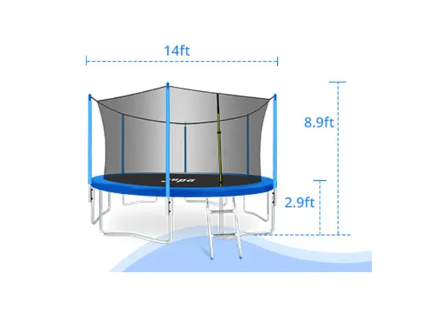 ასაწყობი ბატუტი 14FT (DM-4,27)BLU, 3 image