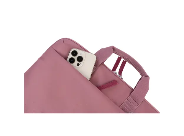 ნოუთბუქის ჩანთა Tucano BSM1314-PK SMILZA, 14", Laptop Bag, Pink, 5 image