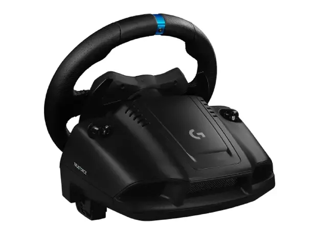 კომპიუტერული საჭე და პედლები LOGITECH G923 Racing Wheel and Pedals - PC/XB - BLACK - USB, 7 image