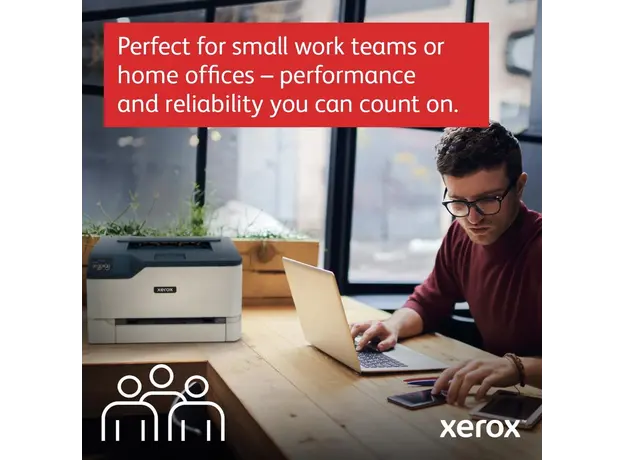პრინტერი Xerox C230V_DNI, A4, USB, LAN, WiFi, Printer, White, 6 image