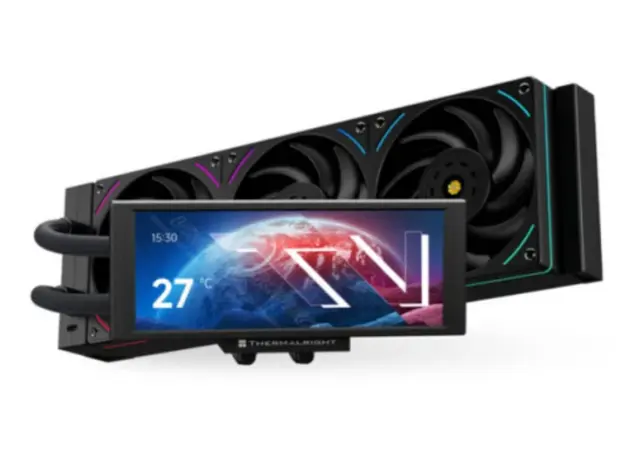 ქულერი THERMALRIGHT Trofeo Vision 360 ARGB BLACK CPU Universal Cooler, 2 image