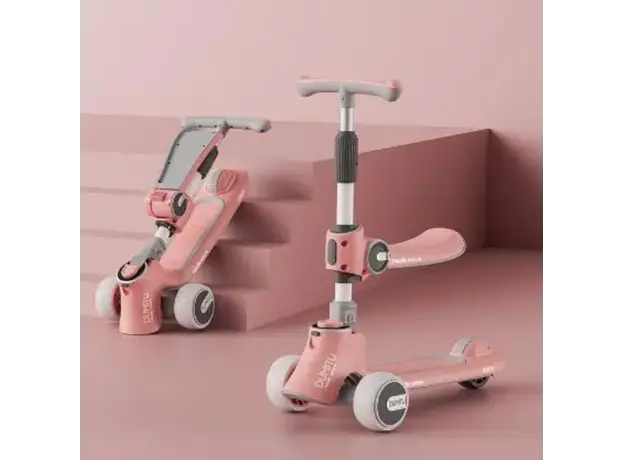 საბავშვო სკუტერი Dumitu plus 002PINK, 7 image