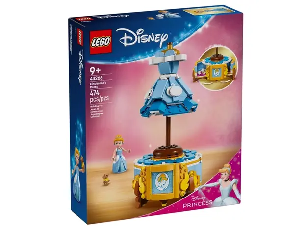 ლეგო LEGO Constructor Disney Princess Cinderella's Dress