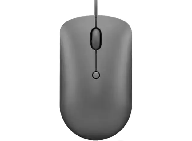 მაუსი Lenovo GY51D20876, Wired, USB Type-C, Mouse, Grey