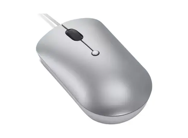 მაუსი Lenovo GY51D20877, Wired, USB, Mouse, Grey, 3 image