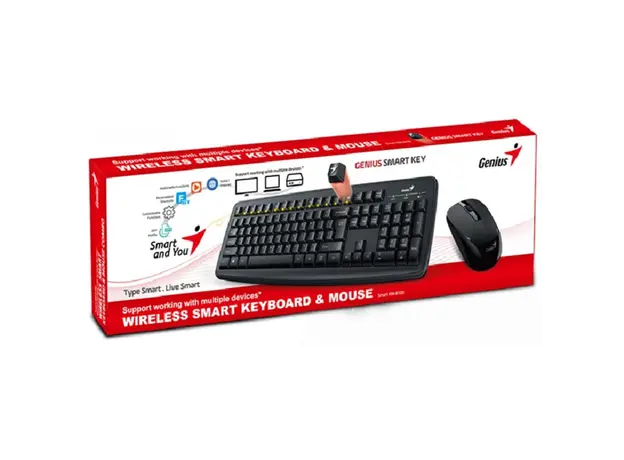 კლავიატურა Genius Wireless Wireless Keyboard & Mouse Combo KM-8101, 7 image