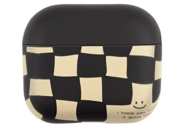 ყურსასმენის ქეისი TVC AirPods 4 TPU Case Earphone Charging Box Water Transfer Printing Protective Cover - Checker