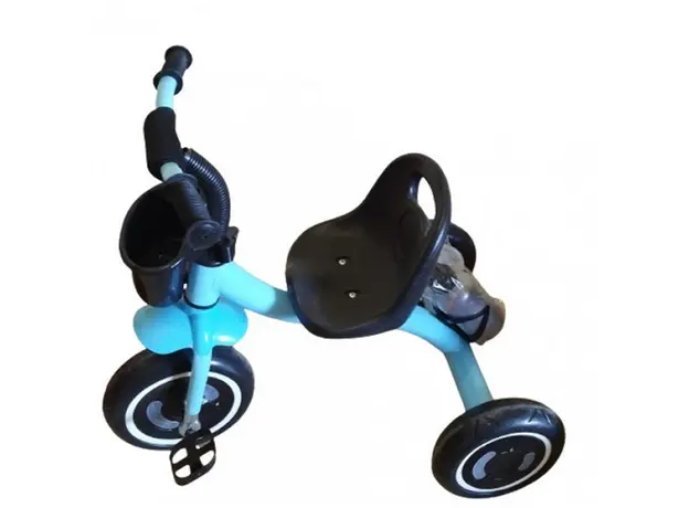 ბავშვთა სამთვალა პედლებიანი ველოსიპედი 513BLU, 6 image