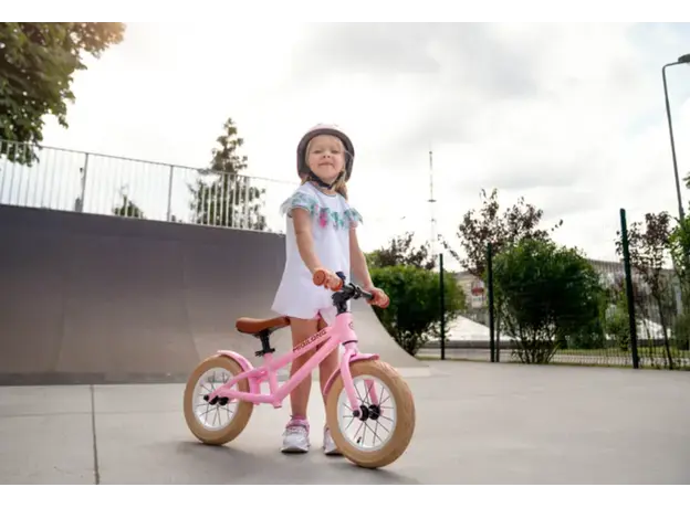 საბავშვო ველოსიპედი Miqilong Balance bicycle RVA 12" pink, 4 image