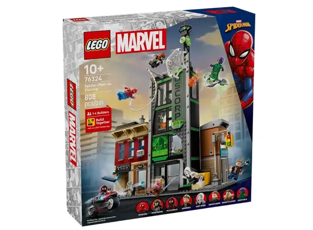 ლეგო LEGO Constructor Super Heroes Spider-Man vs. Oscorp