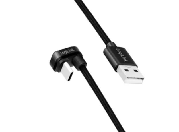 კაბელი Logilink CU0192 USB Type-C Gaming Cable with U-Shaped Plug 1m, 3 image