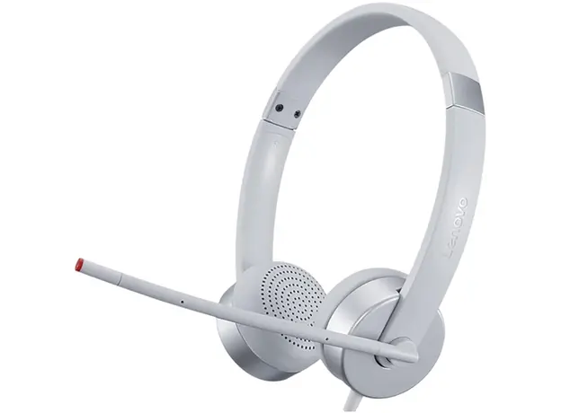 ყურსასმენი Lenovo GXD1E71386 100 Stereo Analog, Headset, Wired, 3.5mm, Silver