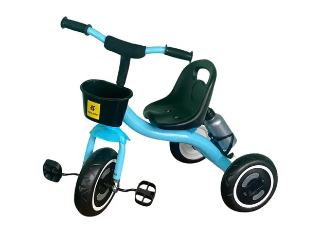 ბავშვთა სამთვალა პედლებიანი ველოსიპედი 513BLU, 2 image