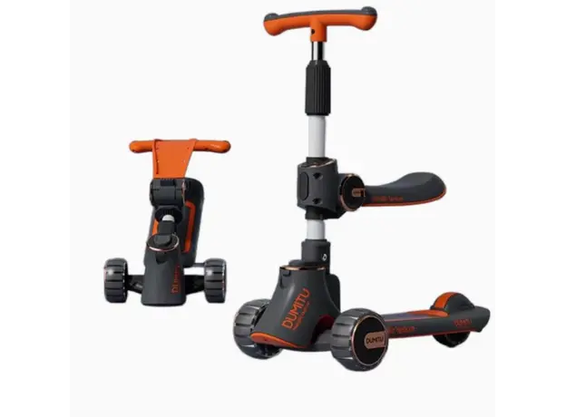 საბავშვო სკუტერი Dumitu plus 002BLACK, 4 image