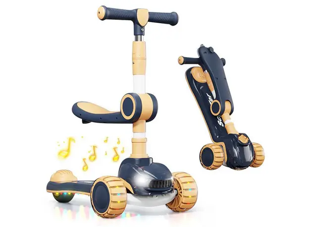 საბავშვო სკუტერი დასაჯდომით 758-1-B, 5 image