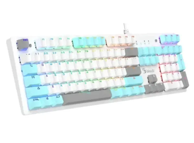 კლავიატურა A4Tech Bloody S520N Mechanical BLMS Brown Switch RGB Gaming Keyboard Pudding Black, 3 image