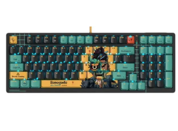 კლავიატურა A4tech Bloody AT98 Alpha Optical Switch Keyboard Renegade, 2 image