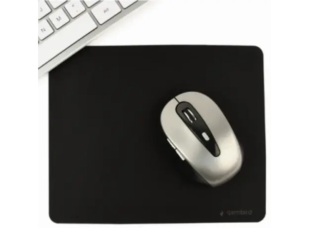 მაუსპადი Gembird MP-S-BK-M Middle Size Mouse Pad Black, 3 image