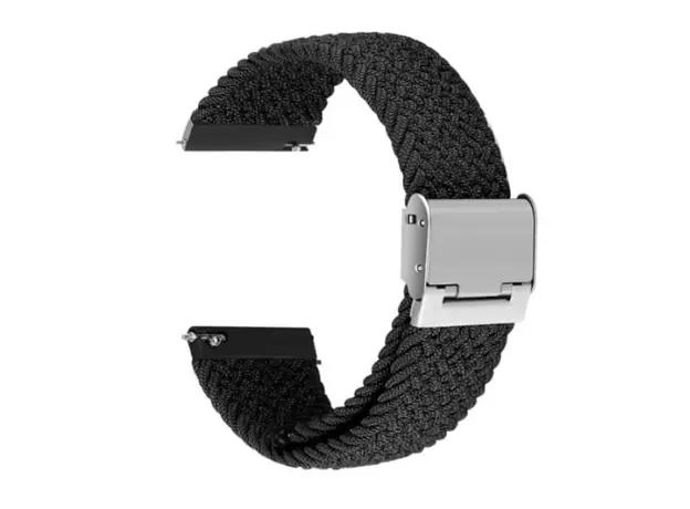 სმარტ საათის სამაჯური Samsung Galaxy Watch 42mm Elastic Nylon Watch Band - Black