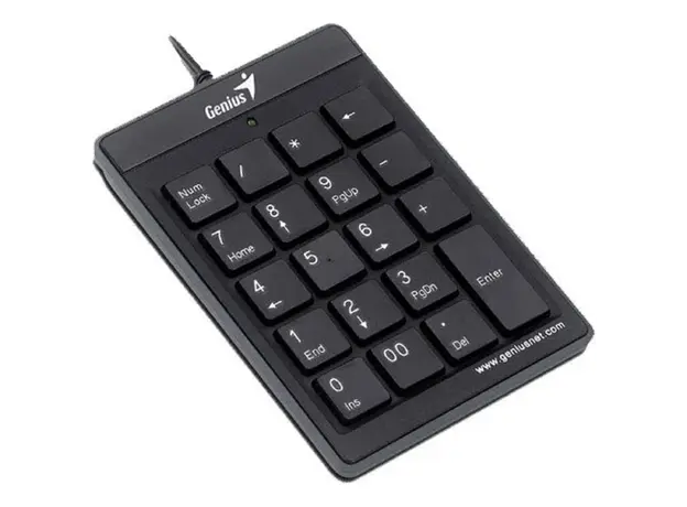კლავიატურა Genius 110, Wired, USB, NumPad, Black, 3 image