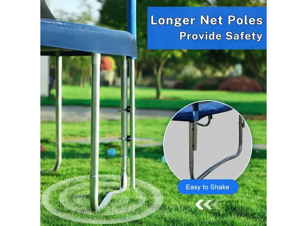 ასაწყობი ბატუტი GOLDEN CHILD 10FT (DM-3,05) blu, 4 image