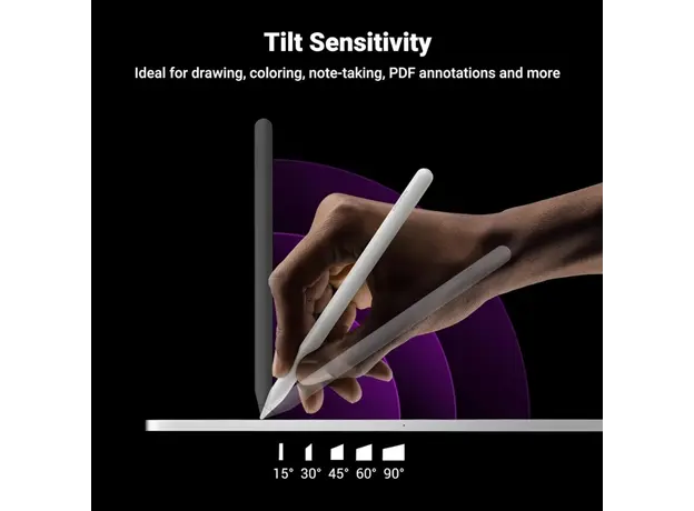 სტილუსი UGREEN LP653 (15910), Smart Stylus Pen For iPad, White, 8 image