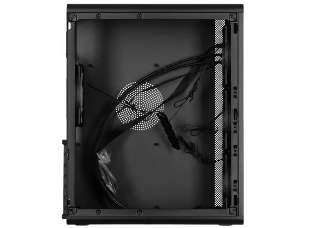 კომპიუტერის ქეისი 2E-V510B, PC case 2E GAMING Credo Plus V510B without PSU, 1xUSB3.0, 1х USB 2.0, 1xUSB Type-C, 4x120mm RGB Rainbow, VGA 310mm, TG Side Panel, ATX, black, 4 image