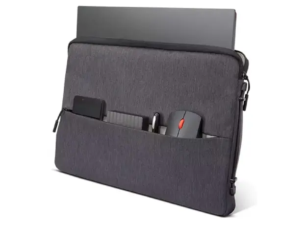 ნოუთბუქის ჩანთა Lenovo GX40Z50942, 15.6", Laptop Sleeve, Charcoal Grey, 4 image