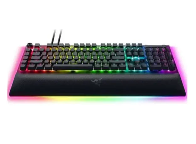 კლავიატურა Razer Keyboard mechanical BlackWidow V4 Pro 104key Yellow Switch, USB-A, EN, RGB, black, 3 image