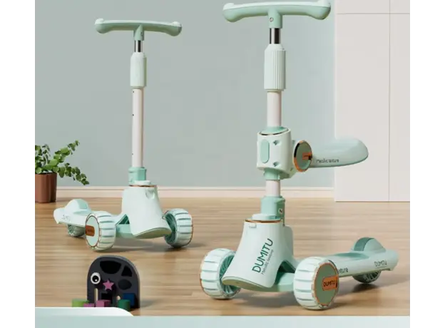 საბავშვო სკუტერი Dumitu plus 002SKY, 5 image