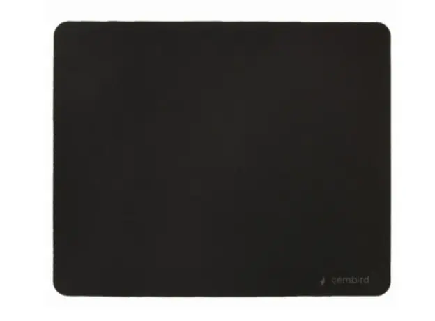 მაუსპადი Gembird MP-S-BK-M Middle Size Mouse Pad Black, 2 image