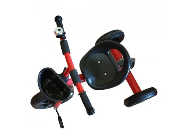 საბავშვო სამთვალა პედლებიანი ველოსიპედი 513RED, 7 image