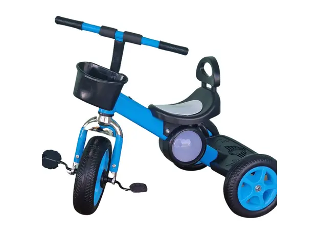 საბავშვო სამთვალა პედლებიანი ველოსიპედი 6388BLU