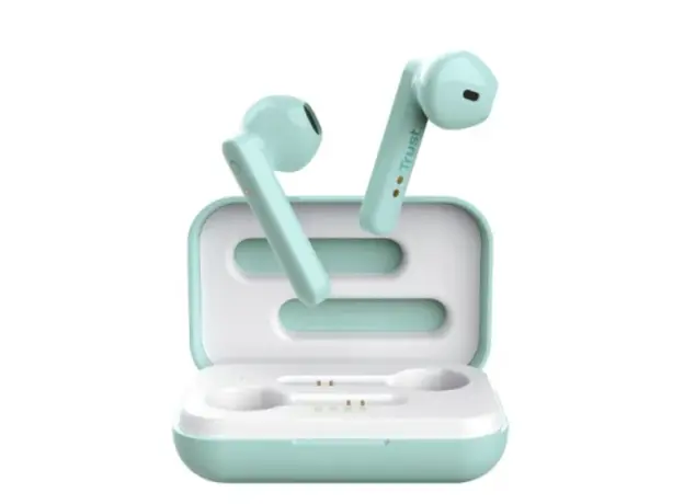 ყურსასმენი Trust Primo Touch Bluetooth Wireless Earphones Mint - 23781