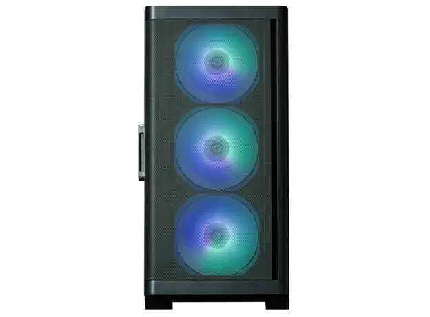 კომპიუტერის ქეისი Zalman PC case M4 without PSU, 2xUSB3.0, 1xUSB2.0, 4x120mm ARGB, VGA 320mm, LCS ready, TG Side Window, mATX, black, 5 image