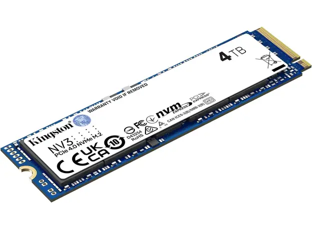 მყარი დისკი Kingston SSD M.2 4TB PCIe 4.0 NV3, 3 image
