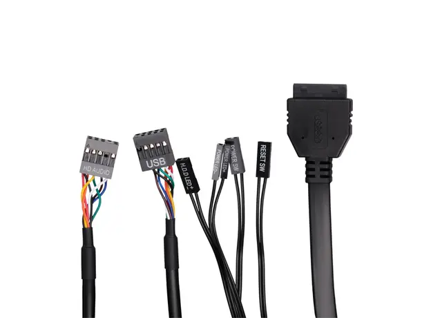 კომპიუტერის ქეისი 2E-V510B, PC case 2E GAMING Credo Plus V510B without PSU, 1xUSB3.0, 1х USB 2.0, 1xUSB Type-C, 4x120mm RGB Rainbow, VGA 310mm, TG Side Panel, ATX, black, 5 image