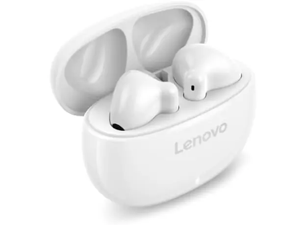 ყურსასმენი Lenovo GXD1Q65145 E310, Earbuds, Wireless, Bluetooth, White, 4 image