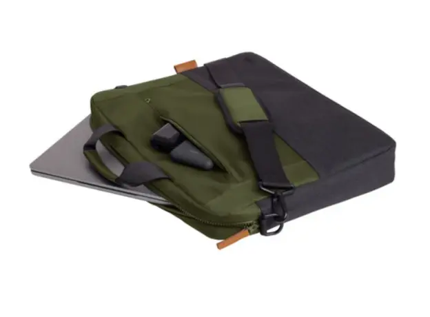 ნოუთბუქის ჩანთა Trust Lisboa 16" Laptop Bag Green - 25245, 3 image