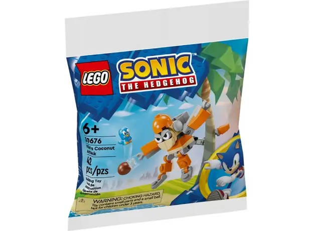 ლეგო LEGO recruitment Sonic Kiki’s Coconut Attack