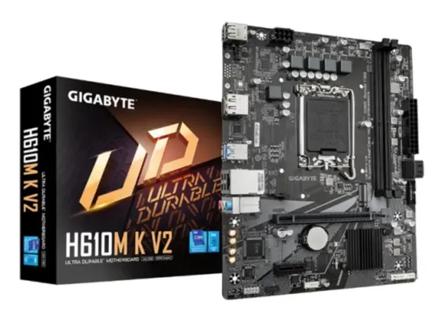 დედა დაფა Gigabyte H610M K V2 1.0 2DDR5 LGA1700 - 9MH61MK52-00-G10