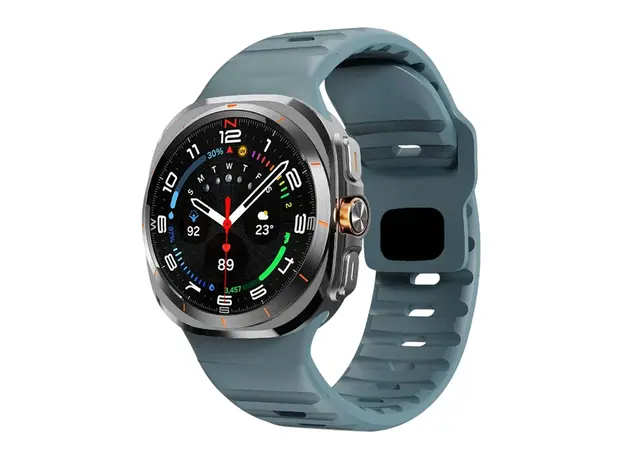 სმარტ საათის სამაჯური TVC Samsung Galaxy Watch Ultra 47mm Silicone Watch Band Breathable Sport Watch Strap - Ocean Blue