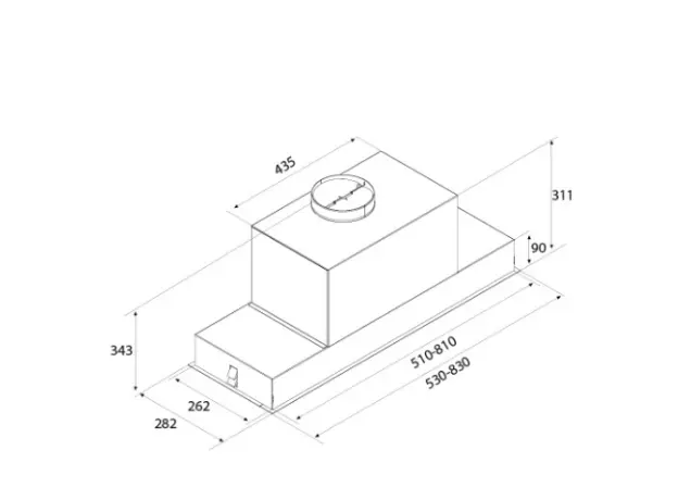 გამწოვი AIRFORCE COMPACT-IN BL/A/53, 3 image