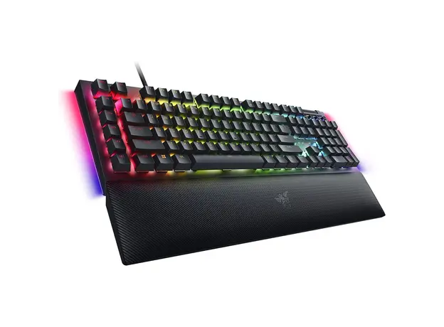 კლავიატურა Razer Keyboard mechanical BlackWidow V4, 114key, Yellow Switch, USB-A, EN/RU, RGB, black, 4 image