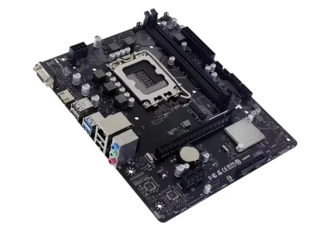 დედა დაფა Biostar Mainboard, H610MHC 2.0 Socket 1700 DDR4, uATX, GbE, 5 image