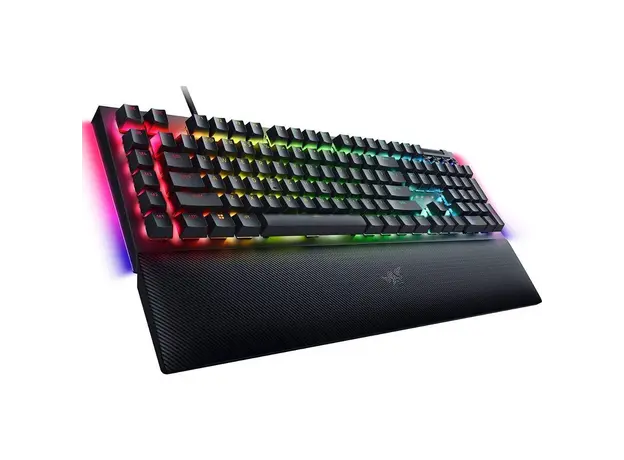 კლავიატურა Razer Keyboard mechanical BlackWidow V4, 114key, Yellow Switch, USB-A, EN, RGB, black, 4 image
