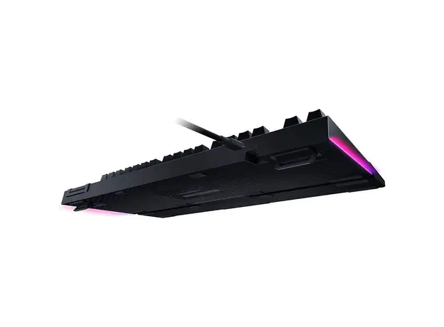 კლავიატურა Razer Keyboard mechanical BlackWidow V4, 114key, Yellow Switch, USB-A, EN, RGB, black, 6 image
