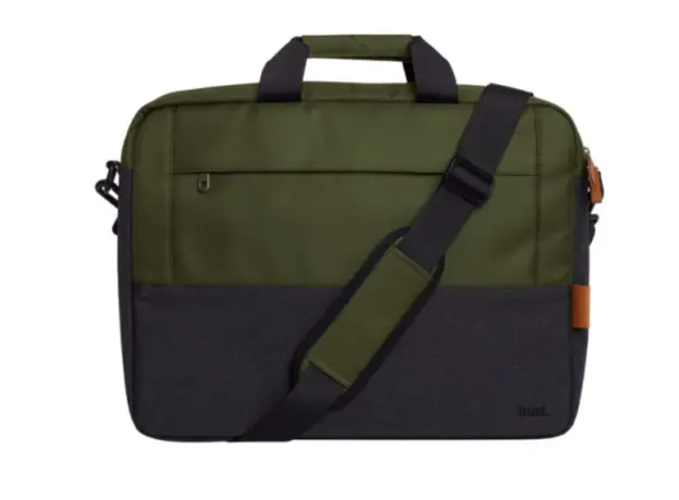 ნოუთბუქის ჩანთა Trust Lisboa 16" Laptop Bag Green - 25245, 2 image